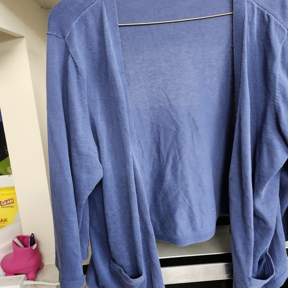 J. Jill Sweaters - J. Jill Indigo Knit Blouse